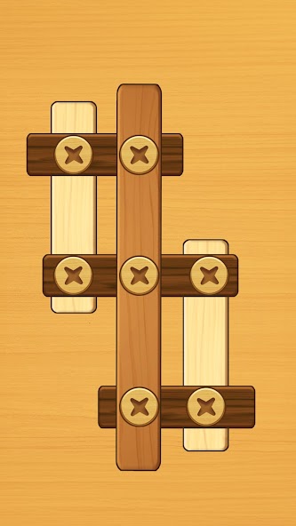 Screw Puzzle: Wood Nut & Bolt Mod Screenshot1