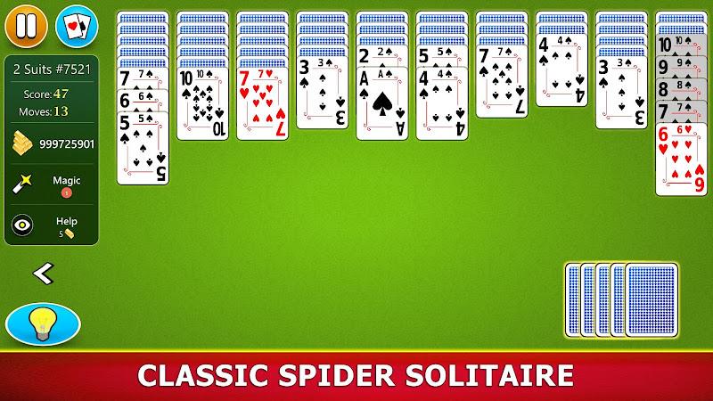 Spider Solitaire Mobile Screenshot1