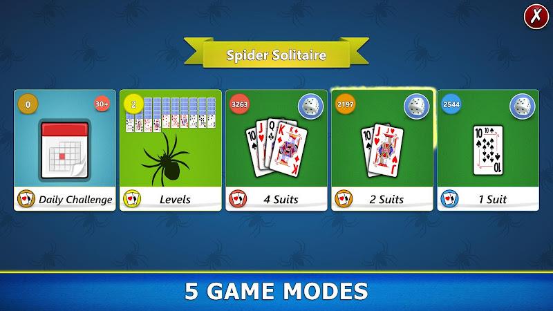 Spider Solitaire Mobile Screenshot3