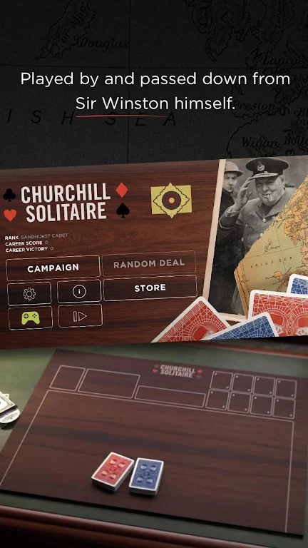 Churchill Solitaire Card Game Screenshot2