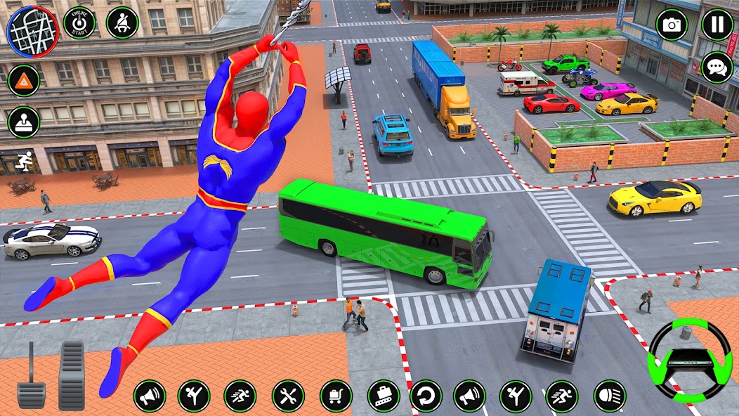 Spider Rope Hero: Spider Games Mod Screenshot4