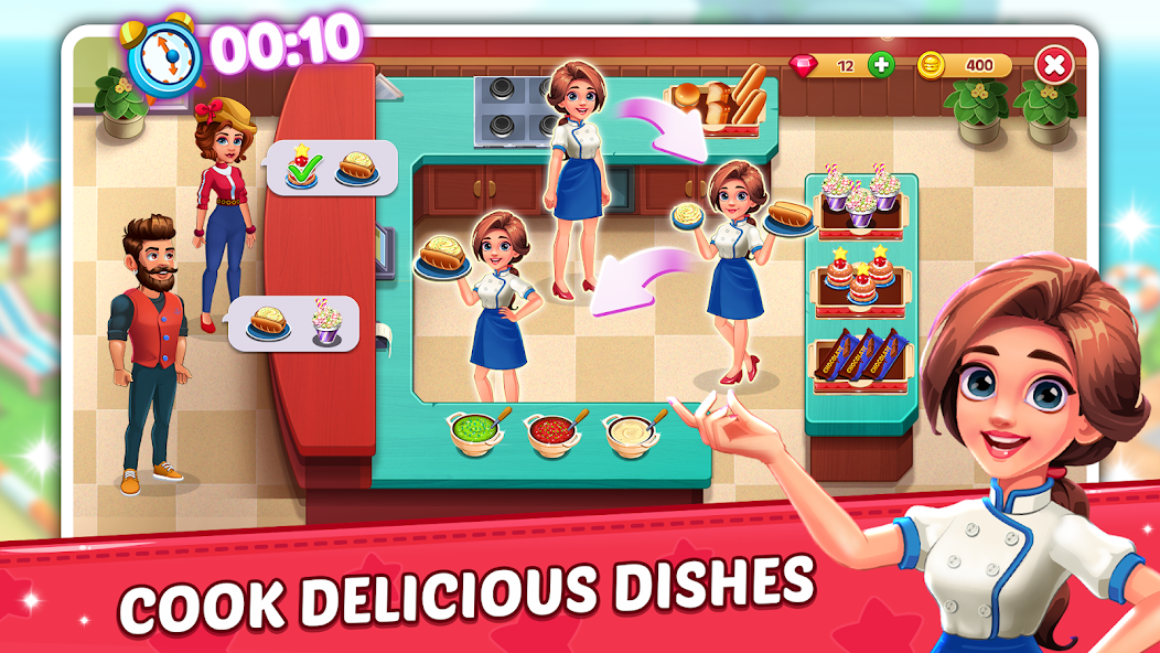 Cooking Star Chef Mod Screenshot3