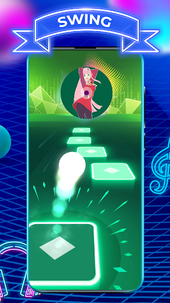 Tiles Hop EDM Rush Music Game Mod Screenshot1