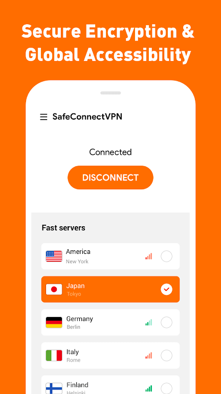 SafeConnectVPN Screenshot2