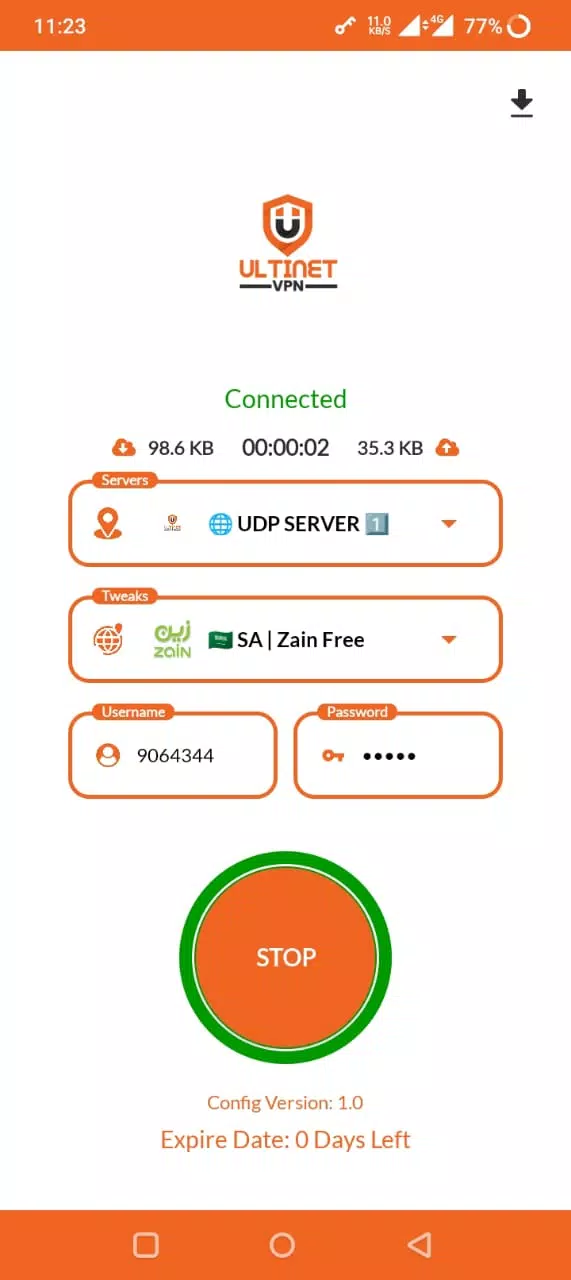 ULTINET VPN - Unlimited Access Screenshot3