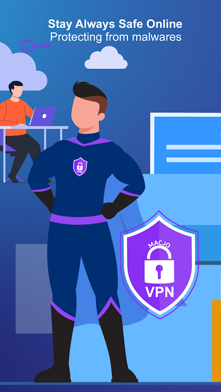 Macjo VPN Private & Secure VPN Screenshot2