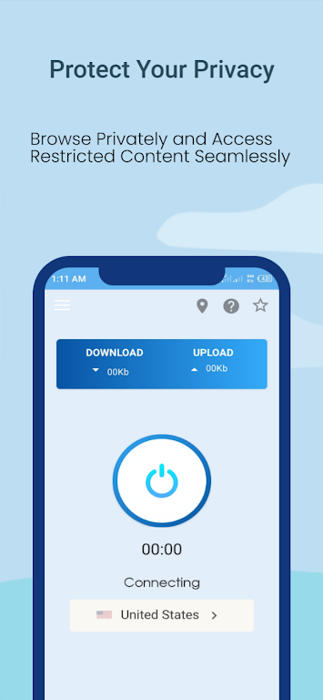 Wave X-VPN - private & Secure Screenshot1