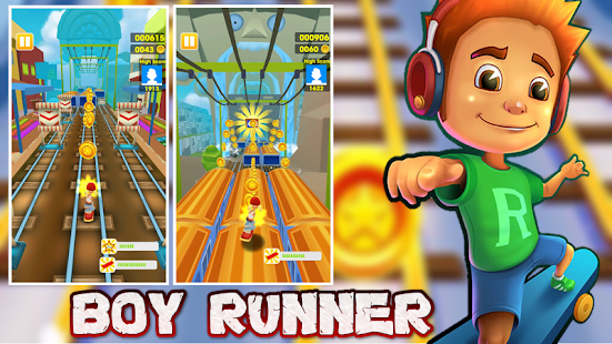 New Subway Runner - Super Railway Surf Adventure Mod Screenshot2