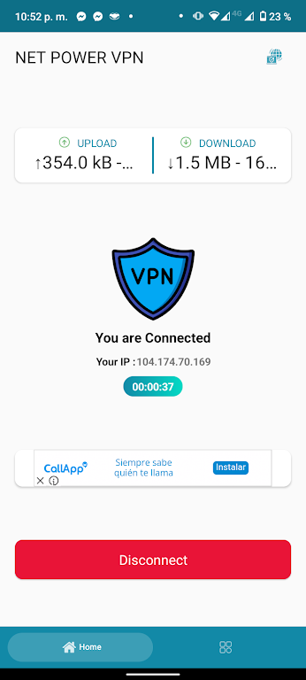 Net power vpn Screenshot4