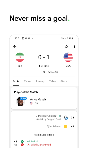 FotMob - Soccer Live Scores Mod Screenshot3