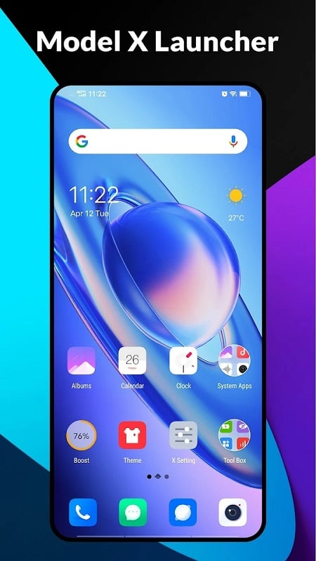 X Launcher Screenshot1