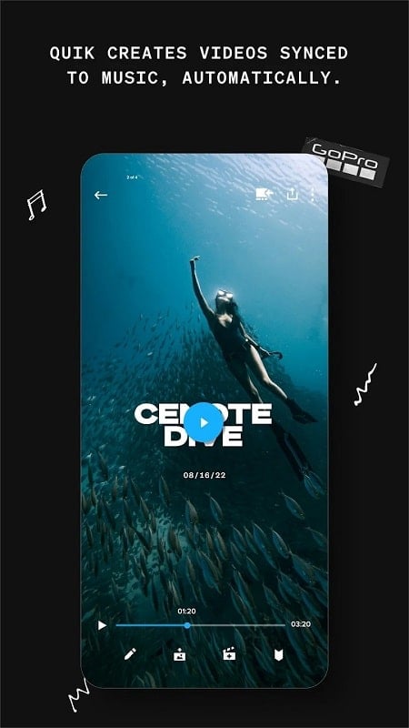 GoPro Quik: Video Editor Mod Screenshot2