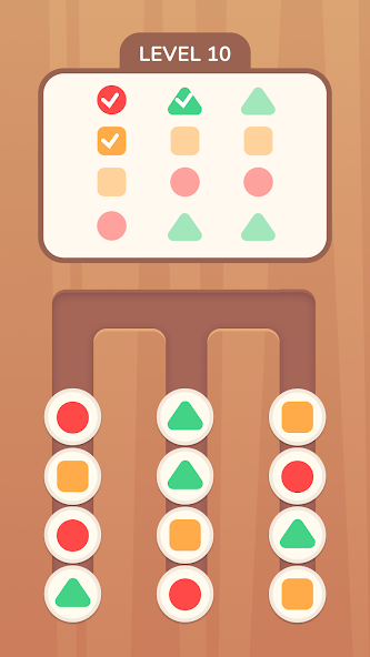 Color Shape Sort Puzzle Mod Screenshot3