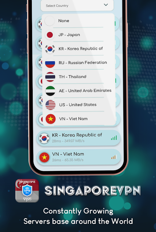 VPN Singapore-Singapore ip VPN Screenshot3