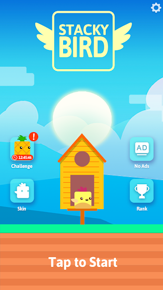 Stacky Bird: Fun Egg Dash Game Mod Screenshot1