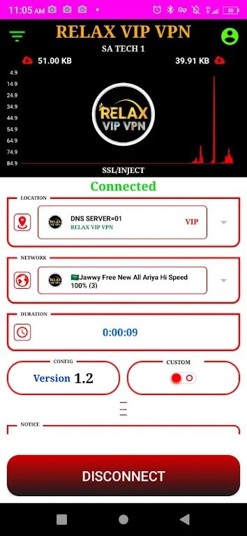 RELAX VIP VPN Screenshot4