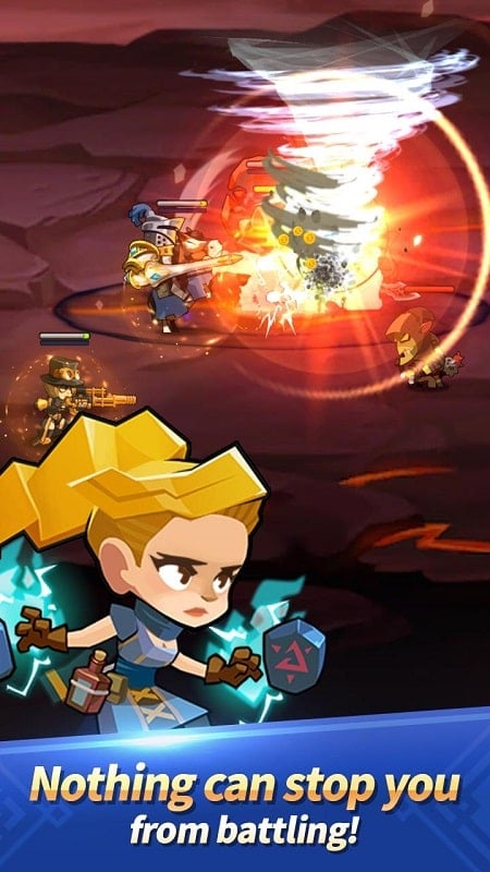 Dungeon Tactics: AFK Heroes Screenshot2