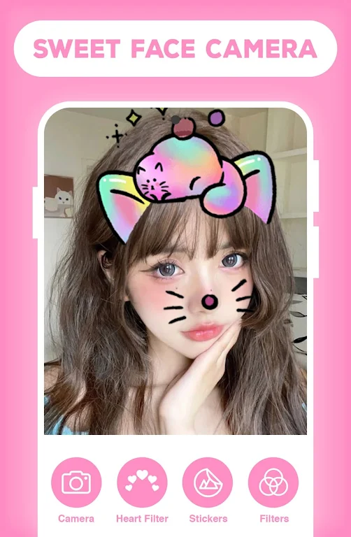 Sweet Face Camera Live Filters Mod Screenshot3
