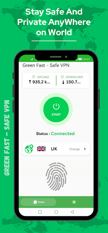 Green Fast - Safe VPN Screenshot3