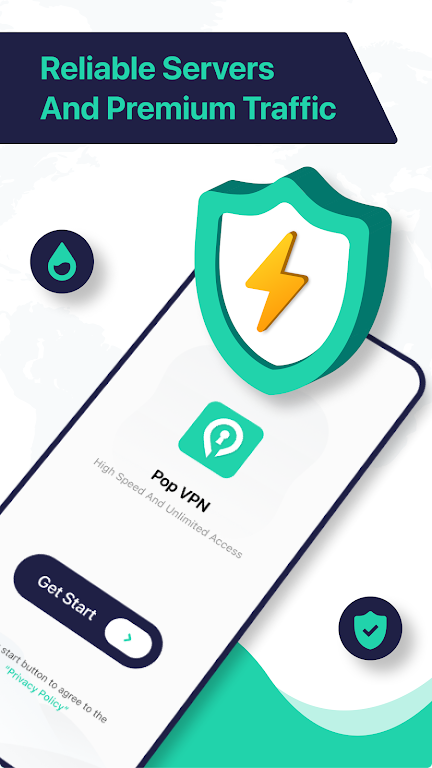 Pop VPN - Private&Fast Screenshot3