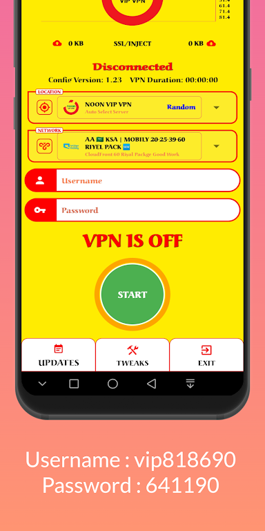 NOON VIP VPN Screenshot1