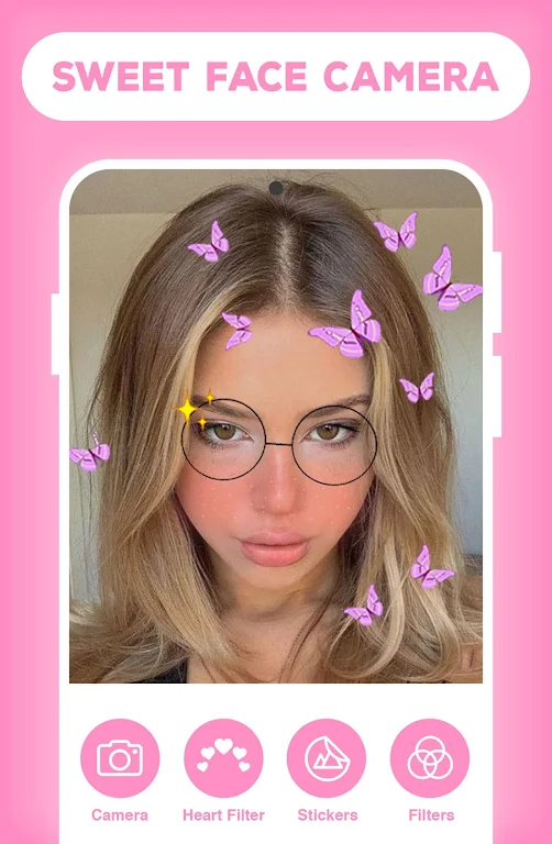 Sweet Face Camera Live Filters Mod Screenshot1
