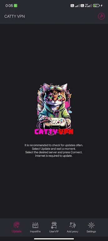 CATTY VPN Screenshot1