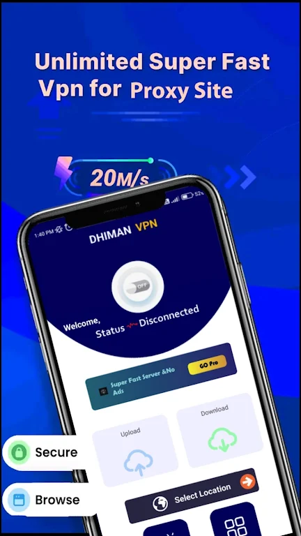 DHIMAN VPN Screenshot4