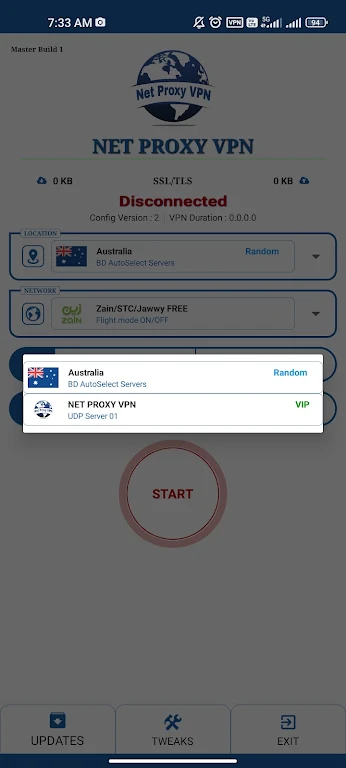Net Proxy VPN Screenshot2