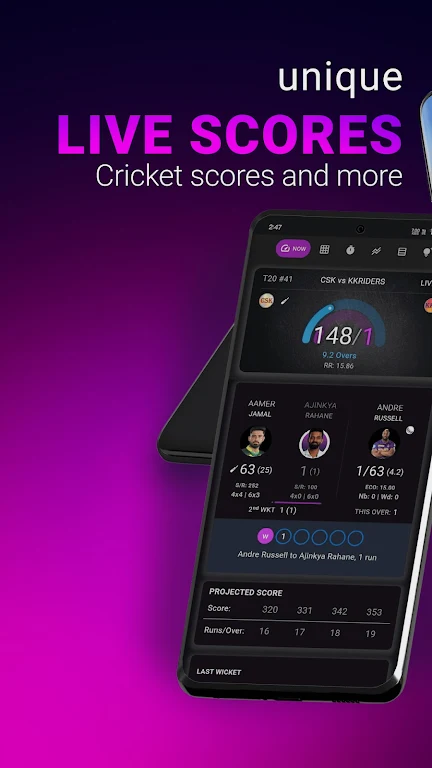 scoreblox: LIVE cricket scores Screenshot1