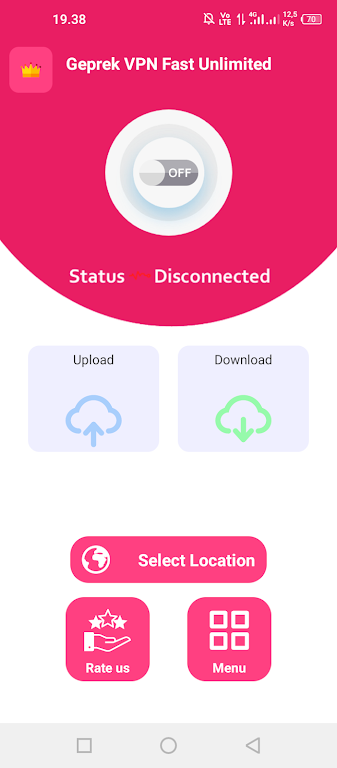 Geprek VPN Fast Unlimited Screenshot2