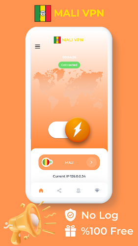 Mali VPN - Fast Private Proxy Screenshot1