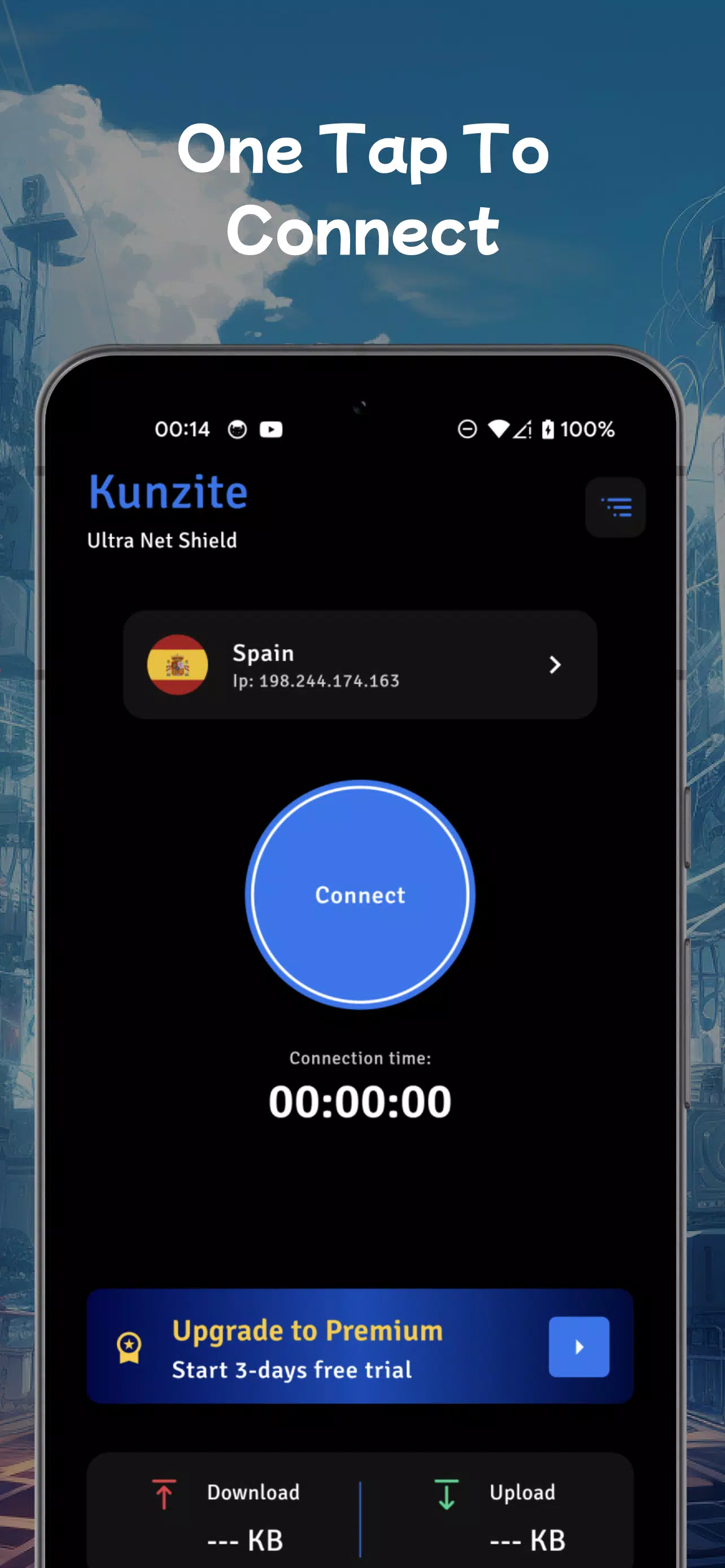 Kunzite VPN: Ultra Net Shield Screenshot3