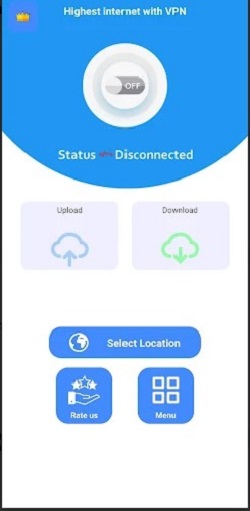 Highest internet with VPN Screenshot2