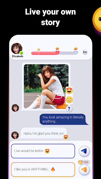 Love Stories: Dating game Mod Screenshot1