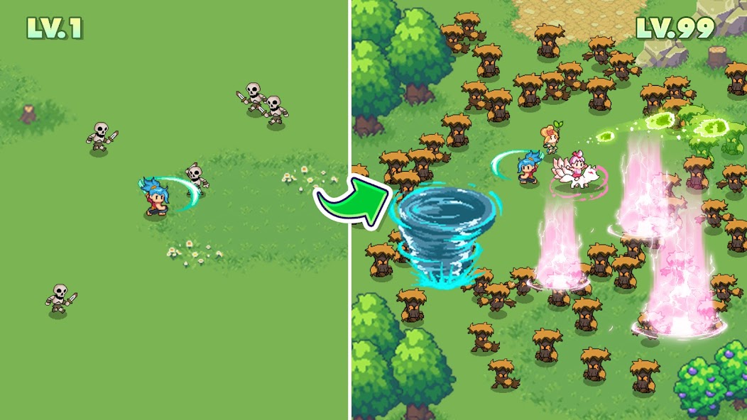 Guardian War: Pixel Rumble RPG Mod Screenshot1