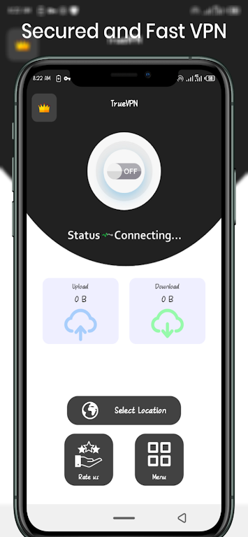 TrueVPN: Secure and Fast  VPN Screenshot2