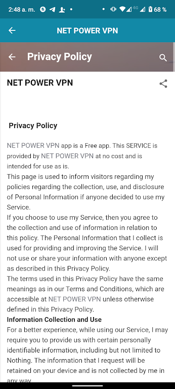 Net power vpn Screenshot2