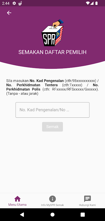 MySPR Semak Screenshot3