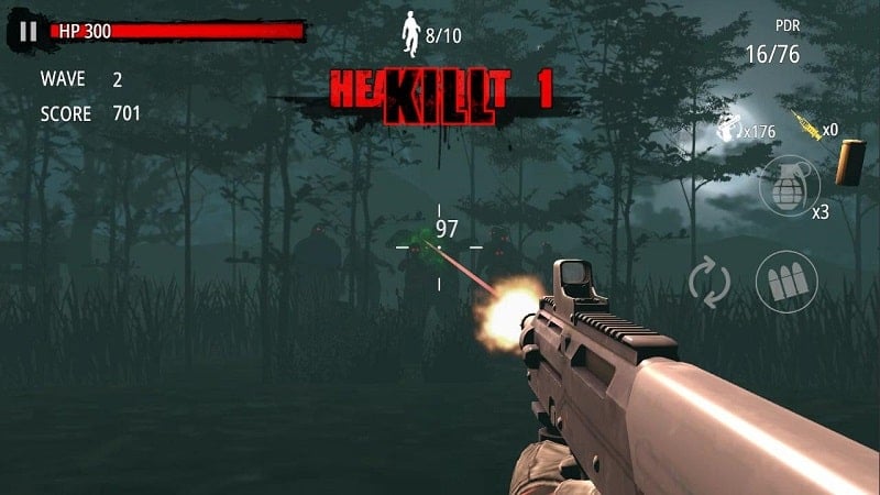 Zombie Hunter D-Day Screenshot2