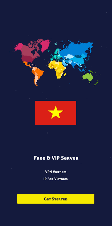 VPN Vietnam - IP for Vietnam Screenshot1