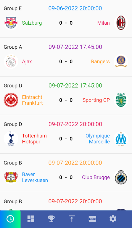 Champions League Matches 2024 Screenshot1