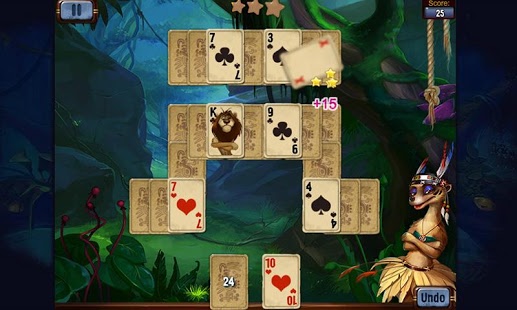 Rainforest Solitaire Free Screenshot4