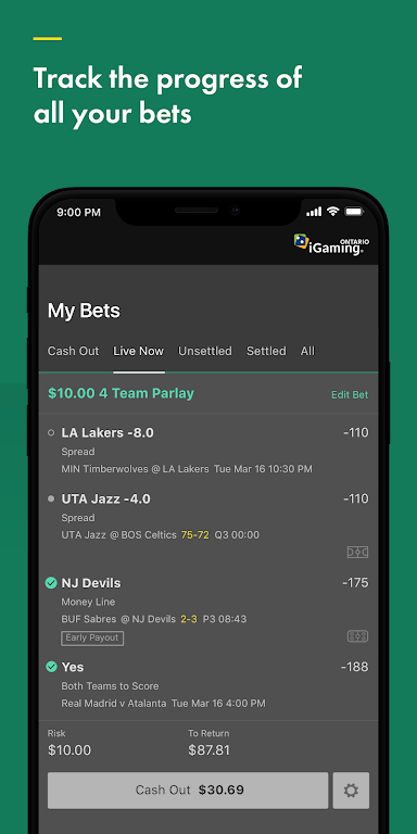 bet365 Sports Betting Screenshot3