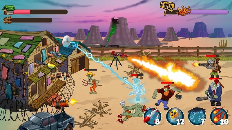 Base defense versus Zombies Screenshot3