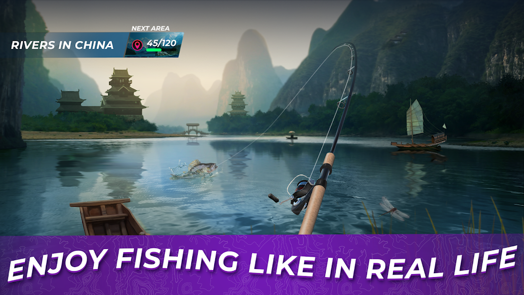 Fishing Rival: Fish Every Day! Mod Screenshot2