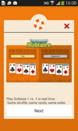 Tournaments Solitaire Screenshot1