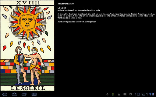 TarotBot Marseille:Noblet free Screenshot2