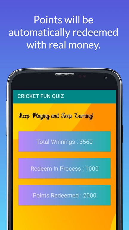 Cricket Quiz - Earn Real Money Screenshot4