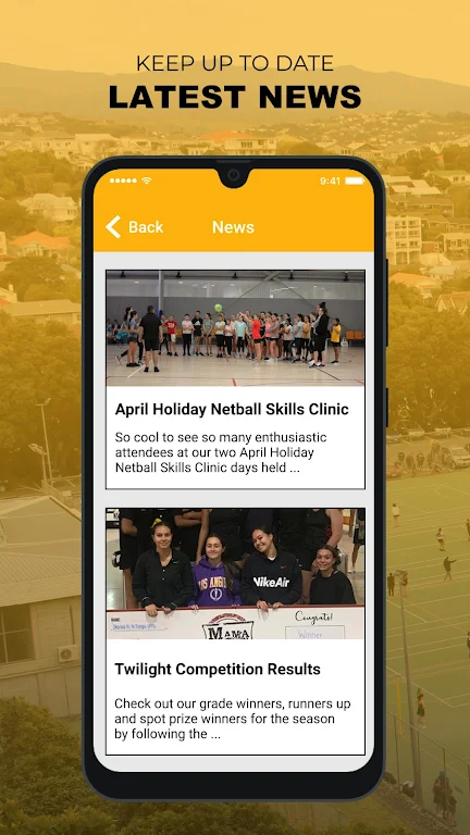 Netball Wellington Screenshot2